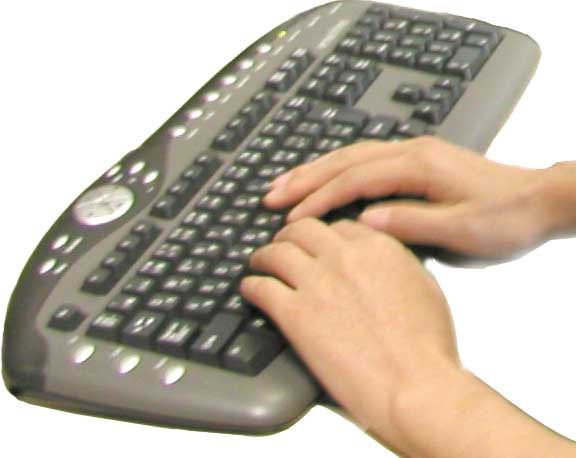 タッチタイピング