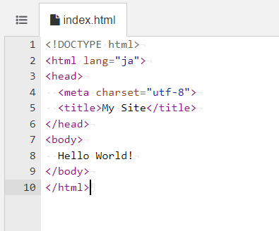 html