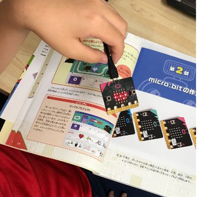 micro:bitでハートを描く