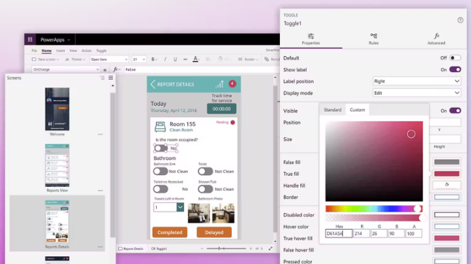 スマホアプリ作成(PowerApps)